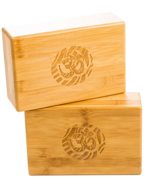 bloques de madera yoga