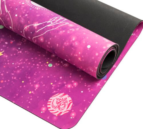 universe mat rolled